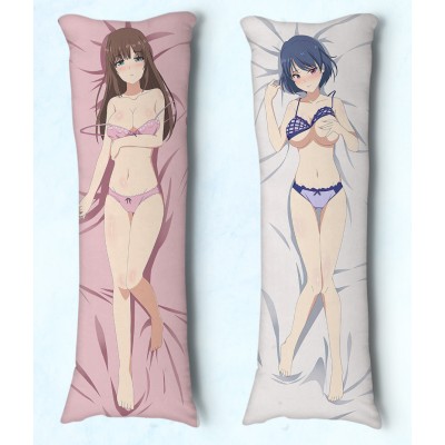 Travesseiro Dakimakura Domestic Girlfriend Hina e Rui Tachibana